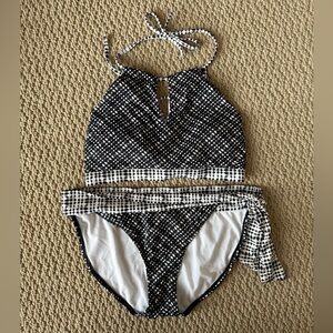 Athleta two piece swimsuit - size large